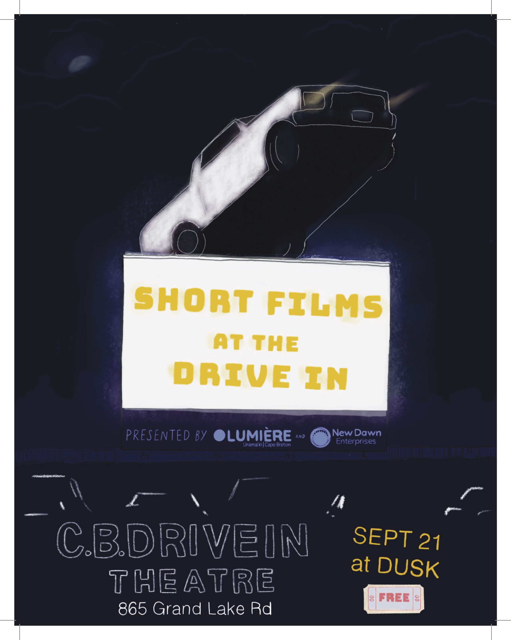 Short Films at the Drive In