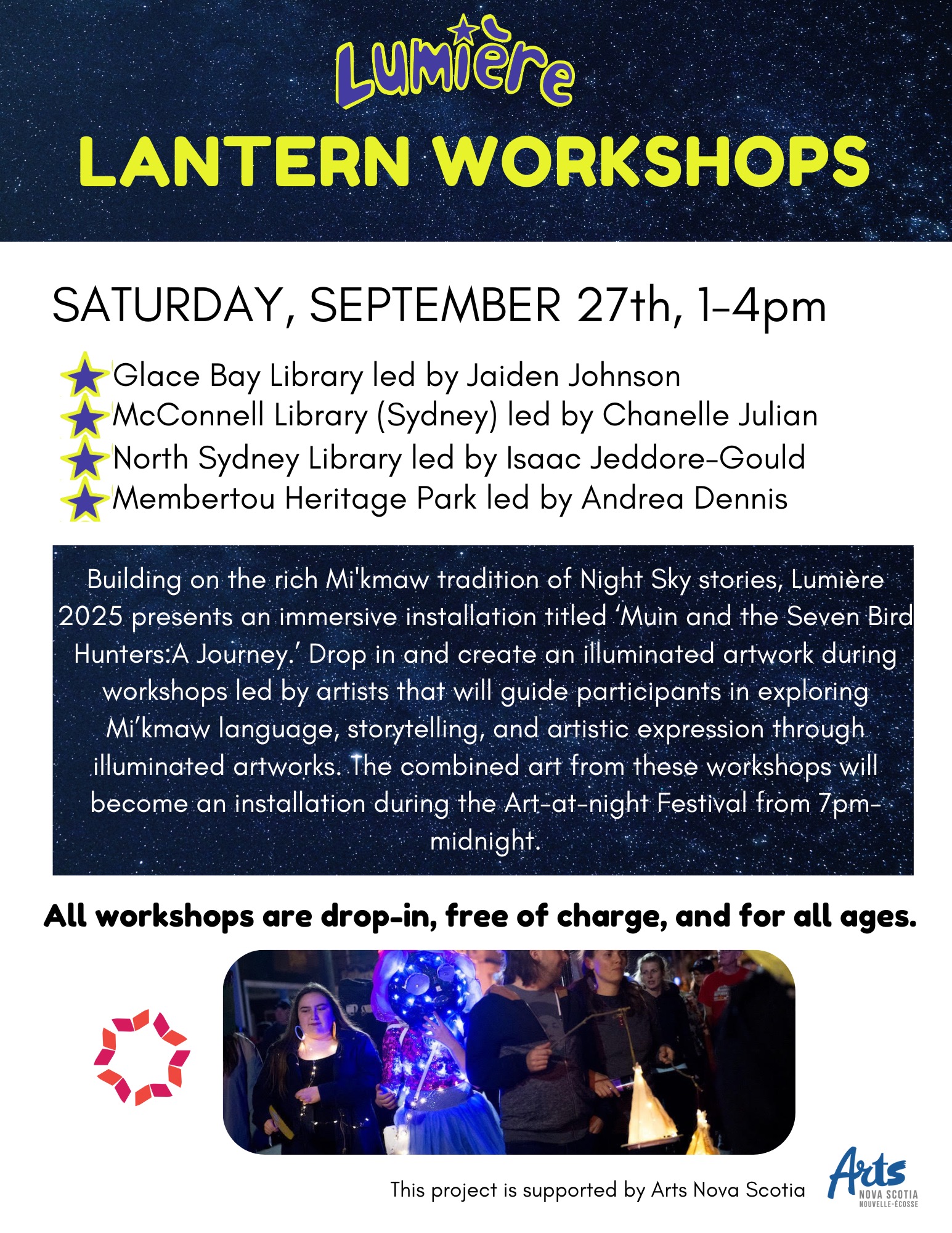 Lantern Workshops Poster